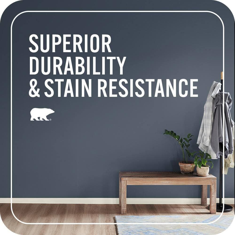 BEHR MARQUEE 1 qt. #PPU14-20 Starless Night Eggshell Enamel Interior Paint & Primer (4)