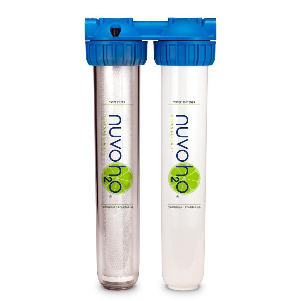 NuvoH2O Home Duo Water Softener Taste Filter System