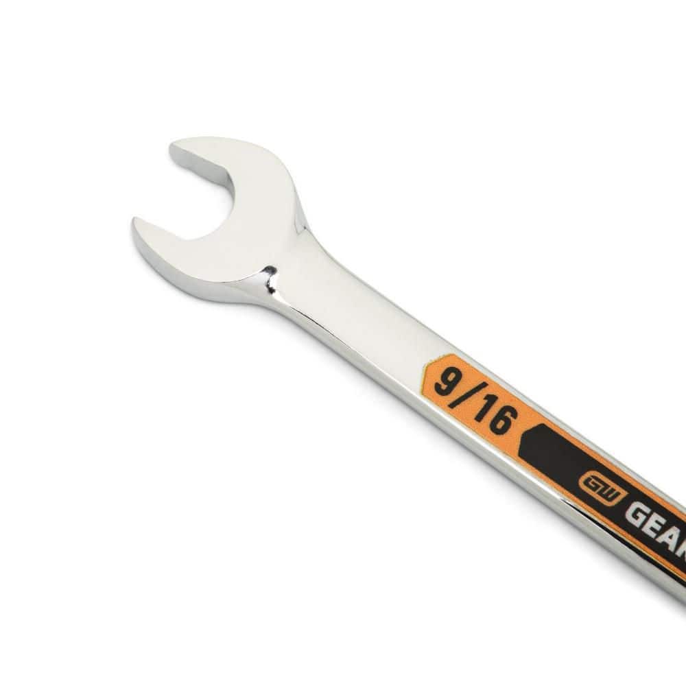 GEARWRENCH 9/16 in. 12-Point Hi-Viz Long Pattern Combination Wrench (3)
