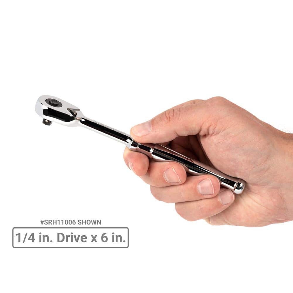 TEKTON 1/4 in. Drive Quick-Release Ratchet and Spinner Handle Set (5-Piece) (2)