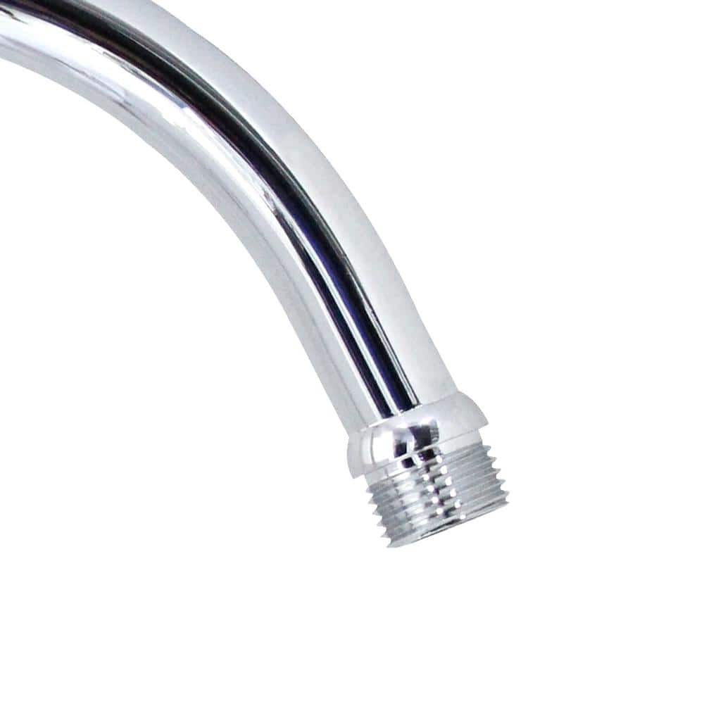 MODONA Gooseneck Rain Shower Arm with Flange (4)