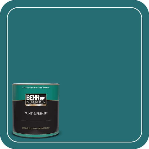 BEHR PREMIUM PLUS #M460-7 Antigua Enamel Interior/Exterior Paint & Primer Color Sample (2)