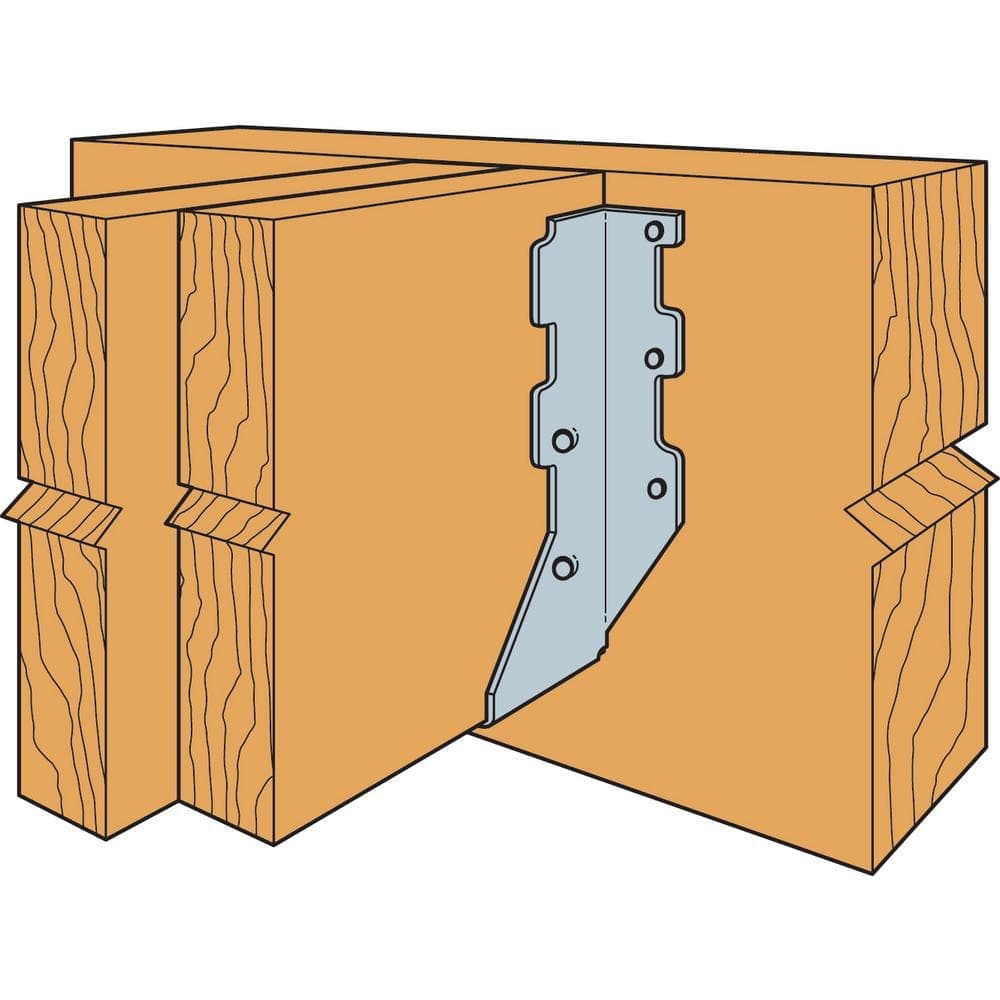 Simpson Strong-Tie LUS ZMAX Galvanized Face-Mount Joist Hanger for Nominal Lumber (3)
