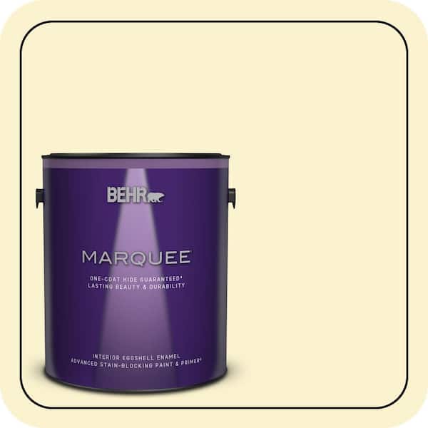 BEHR PREMIUM PLUS #380C-2 Desert Lily Enamel & Primer Color Sample (2)