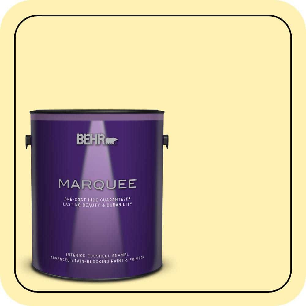 BEHR MARQUEE 1 gal. #P310-3 Firefly Eggshell Enamel Interior Paint & Primer (1)