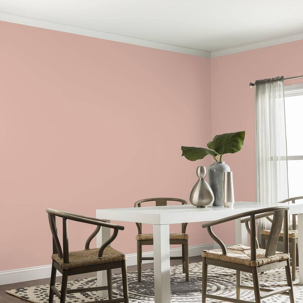 Glidden Diamond 1 gal. PPG1062-4 Sandpaper Satin Interior Paint with Primer (4)
