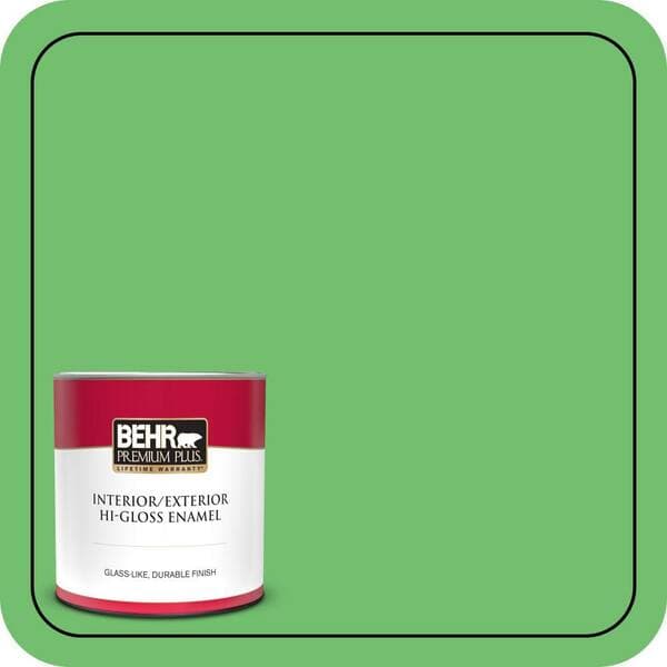 BEHR PREMIUM PLUS #440B-5 Dublin Enamel Interior/Exterior Paint & Primer Color Sample (3)