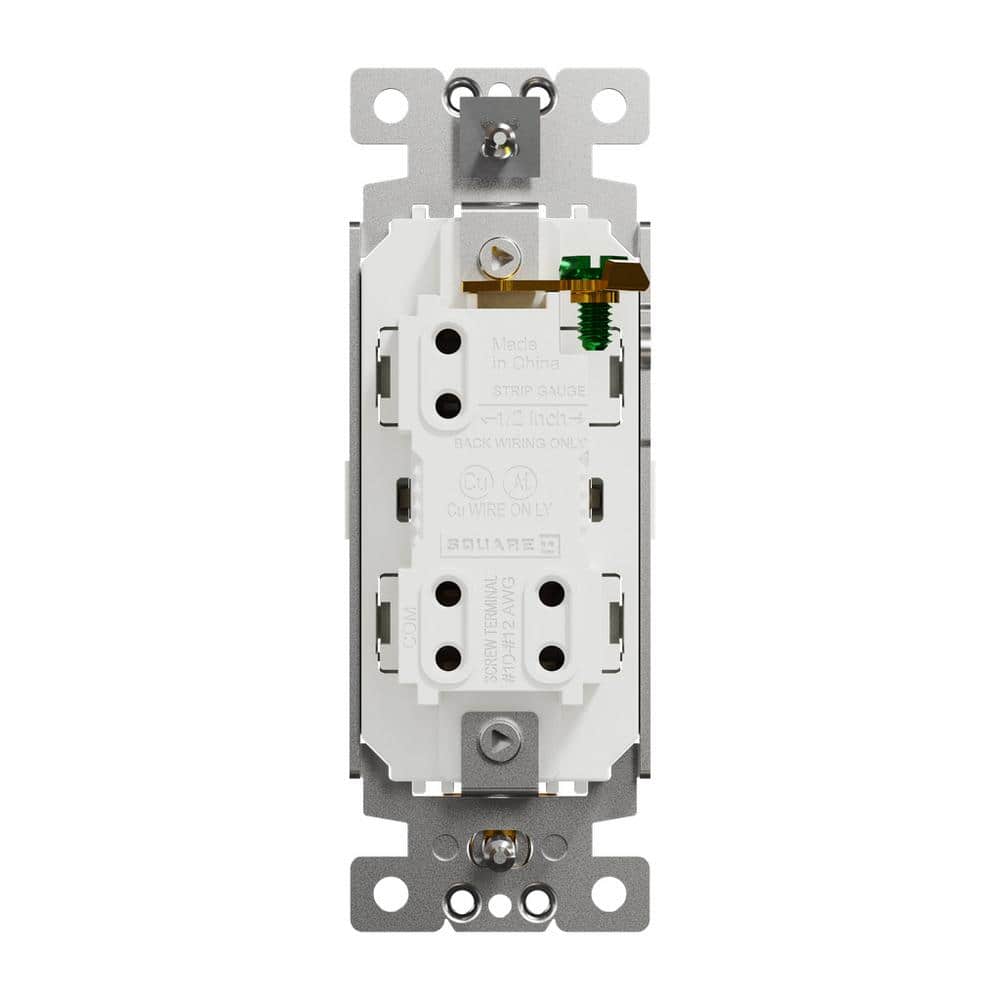 Square D X Series 20 Amp Single Pole Switch Module Rocker Back Wire Light Switch Matte White (Requires Rocker Plate) (2)