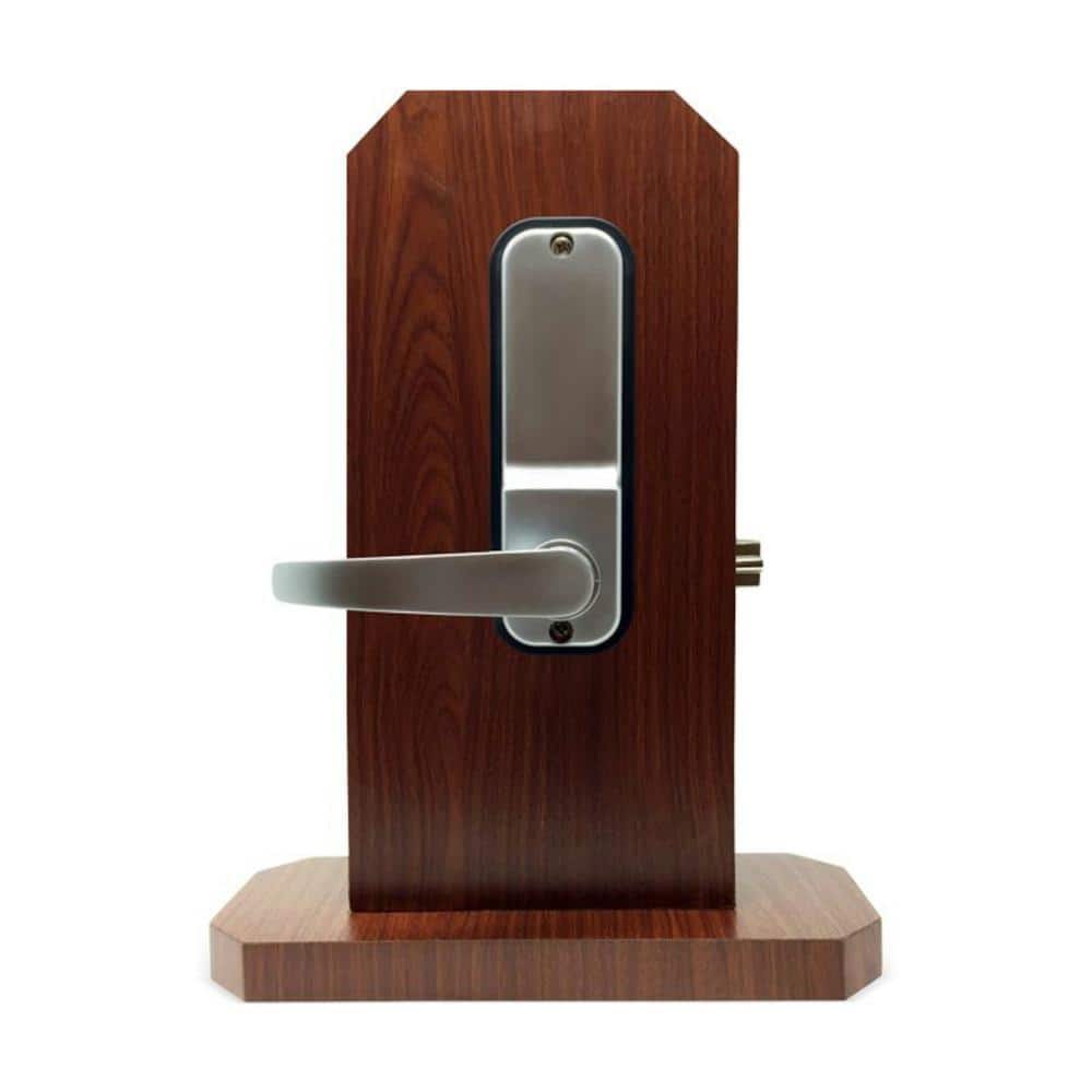 Premier Lock Mechanical Keyless Door Lever Lock With Combination Push Buttons-No Batteries Required (3)