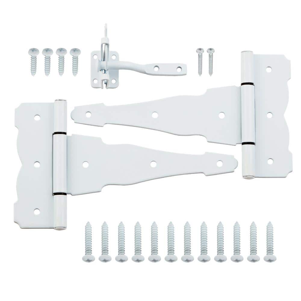Everbilt Decorative Gate Hinge and Latch Set