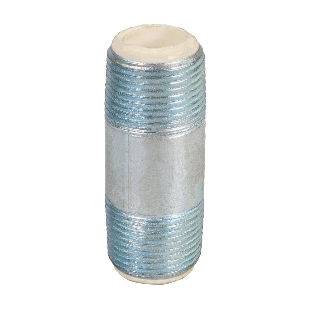 PLUMBFLEX 3/4 in. x 2-1/2 in. Threaded Dielectric Nipple Galvanized Nipple Fitting (2)