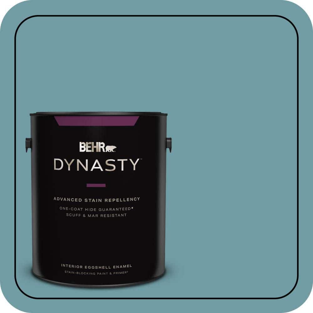BEHR DYNASTY 1 gal. #PPU13-07 Voyage One-Coat Hide Eggshell Enamel Interior Stain-Blocking Paint & Primer