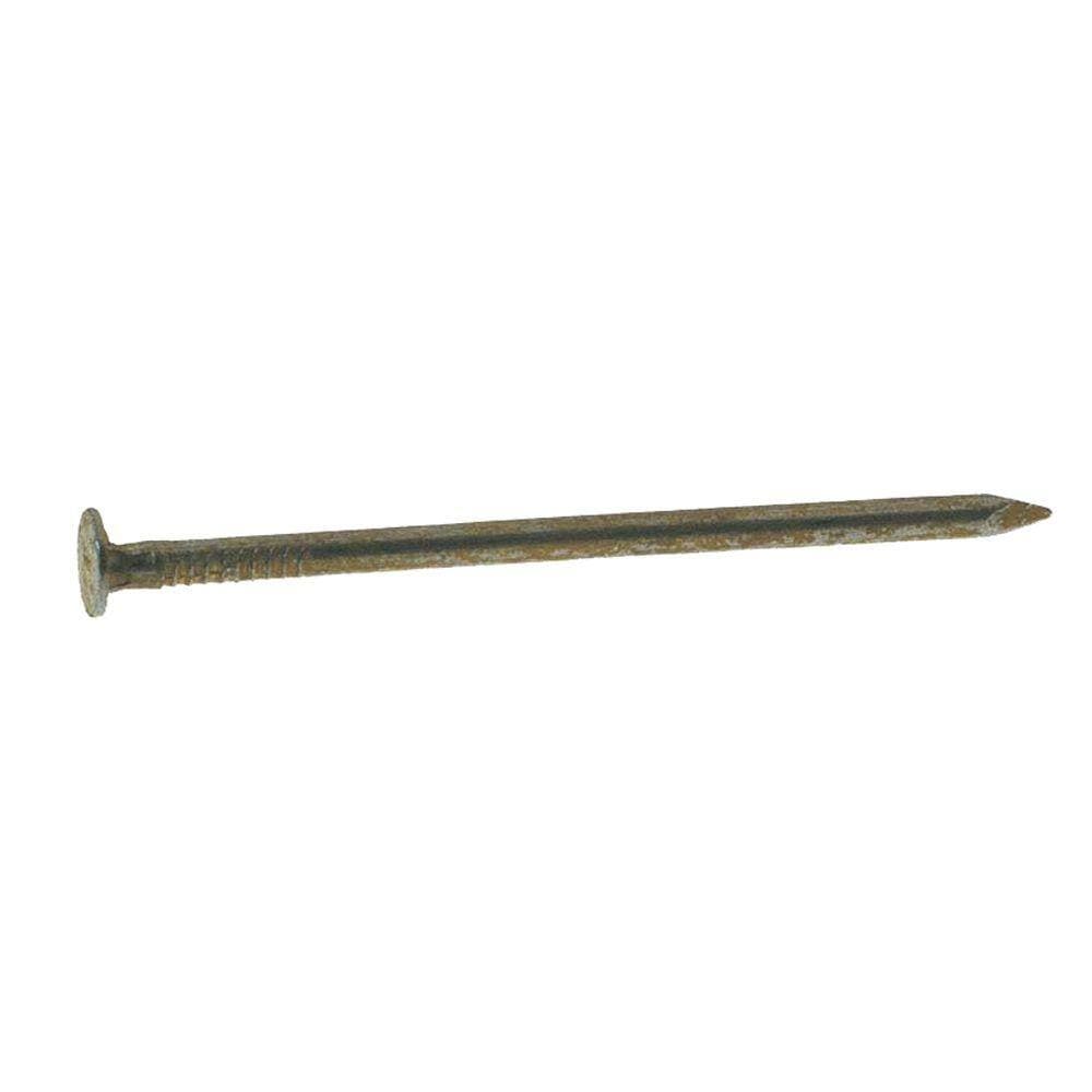 Grip-Rite 2-1/2 in. x 11-1/2-Gauge 8-penny Vinyl Coated Smooth Shank Box Nails 1 lb. Box (3)