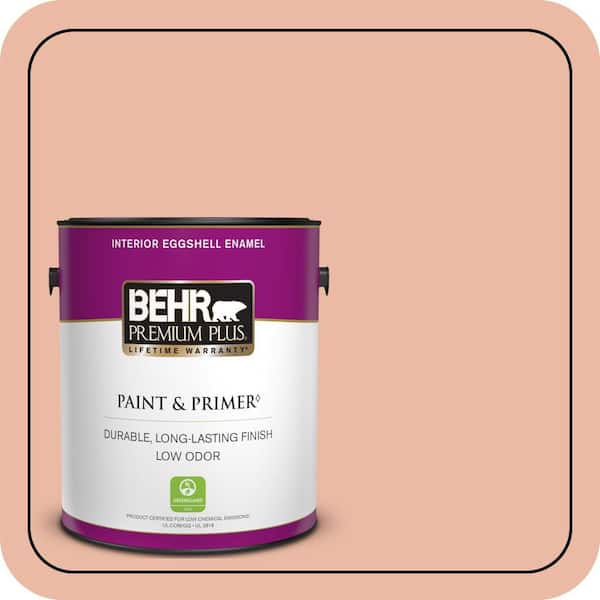 BEHR PREMIUM PLUS #M200-3 Sunset Drive Enamel Interior/Exterior Paint & Primer Color Sample (2)