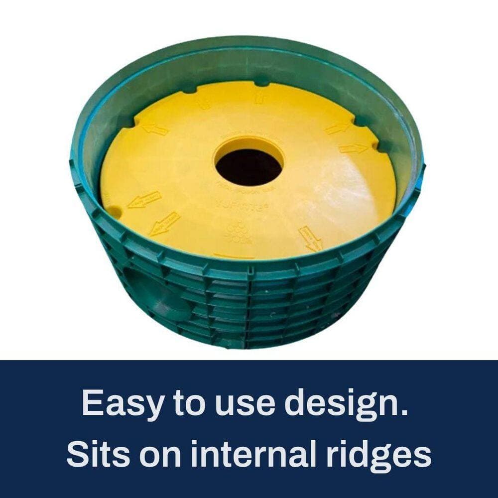 Tuf-Tite 20 in. Internal Riser Safety Lid (3)