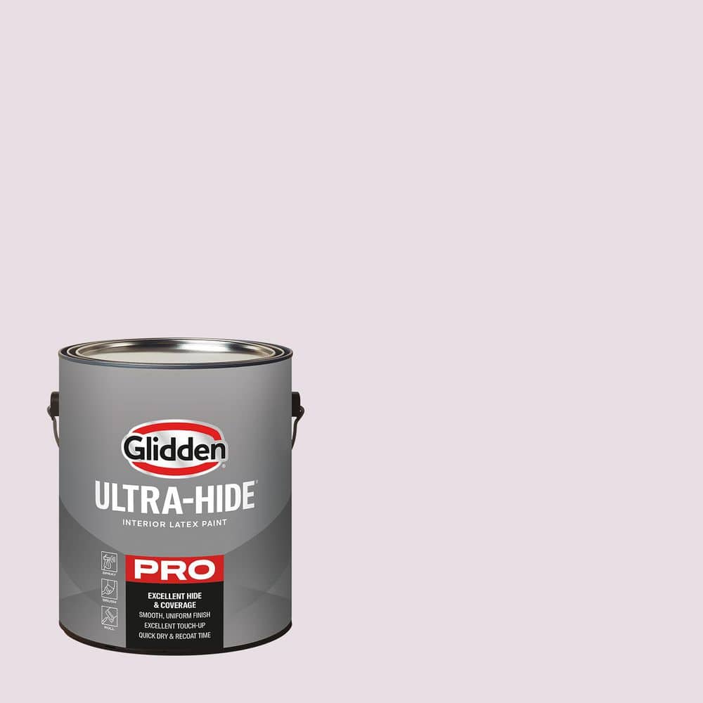 Glidden Ultra-Hide 1 gal. PPG1178-1 Lavender Twilight Semi-Gloss Interior Paint