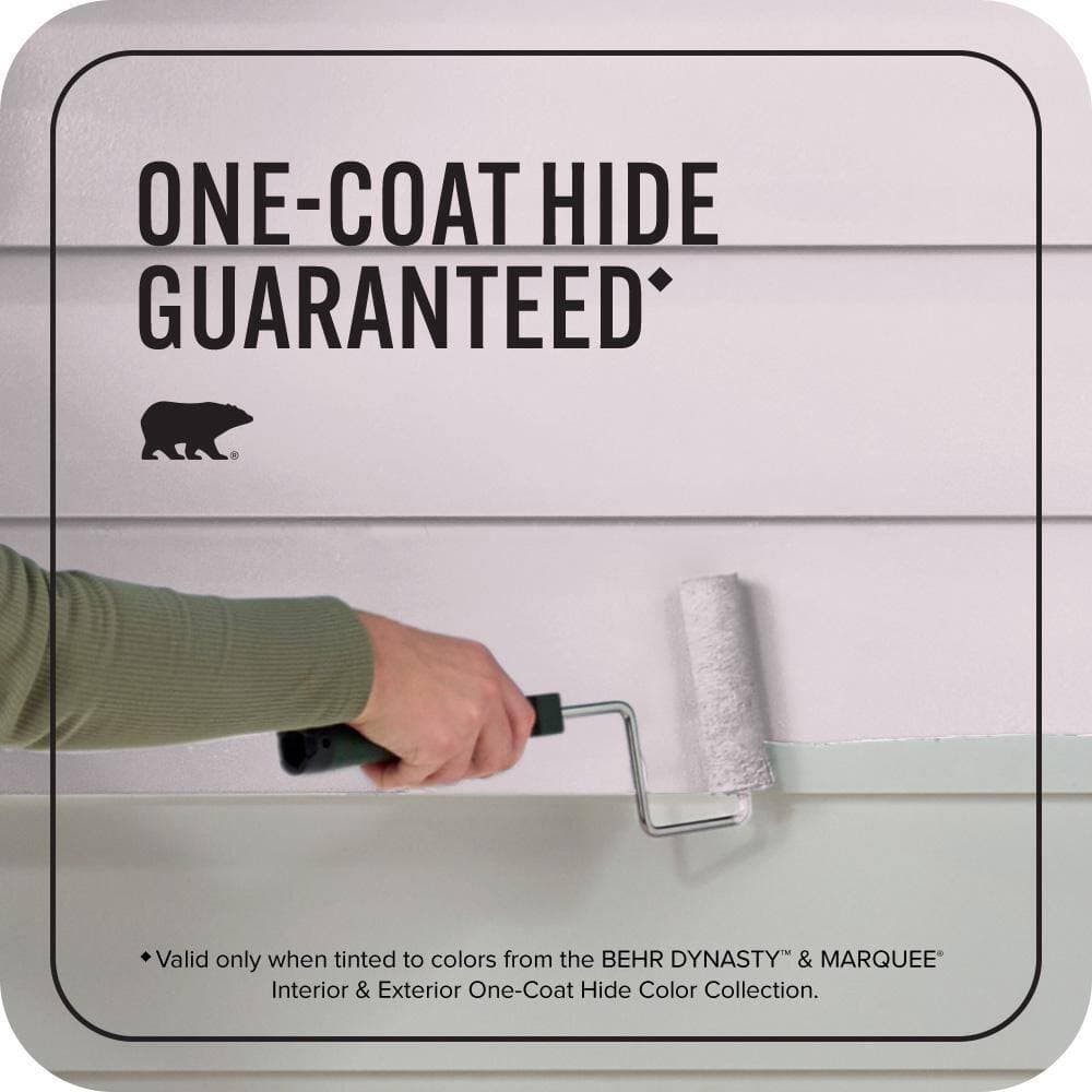 BEHR MARQUEE 1 gal. #S110-1 Secret Scent Flat Exterior Paint & Primer (3)