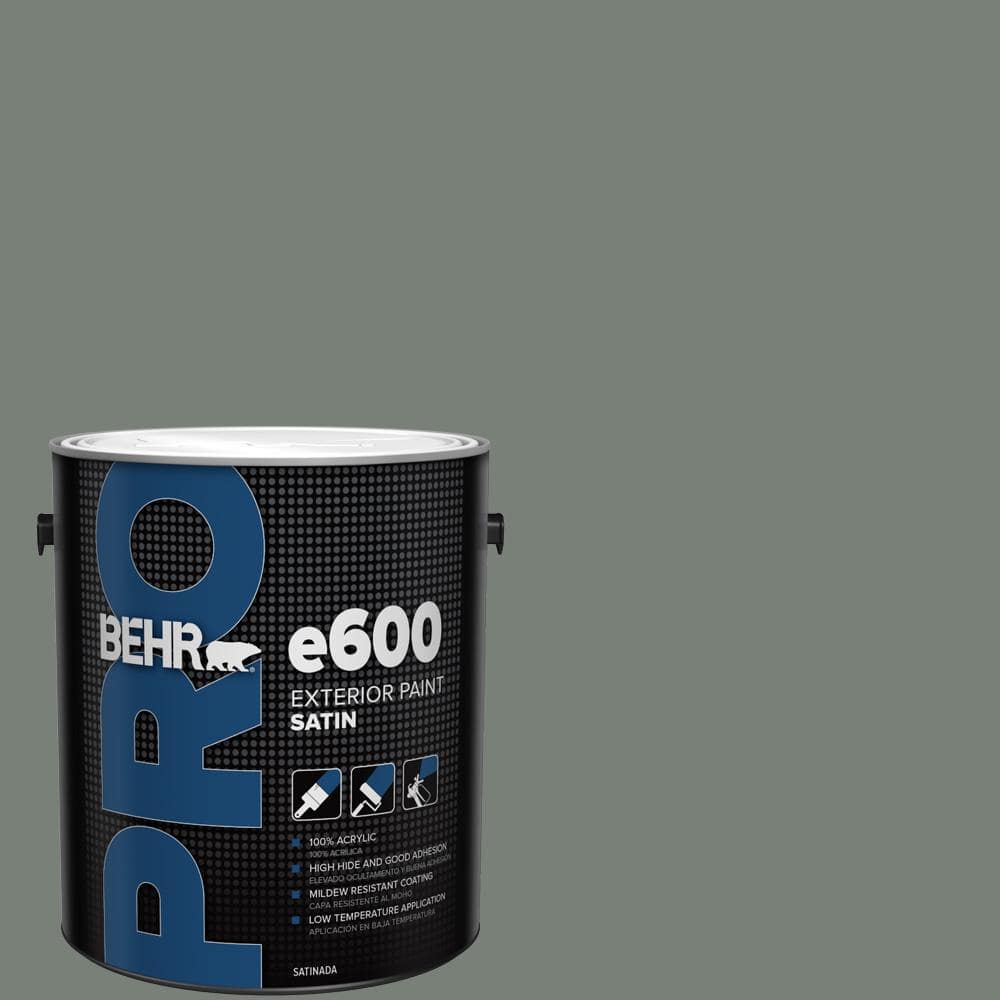 BEHR PRO 1 gal. #HDC-AC-22 Cedar Forest Satin Exterior Paint (1)