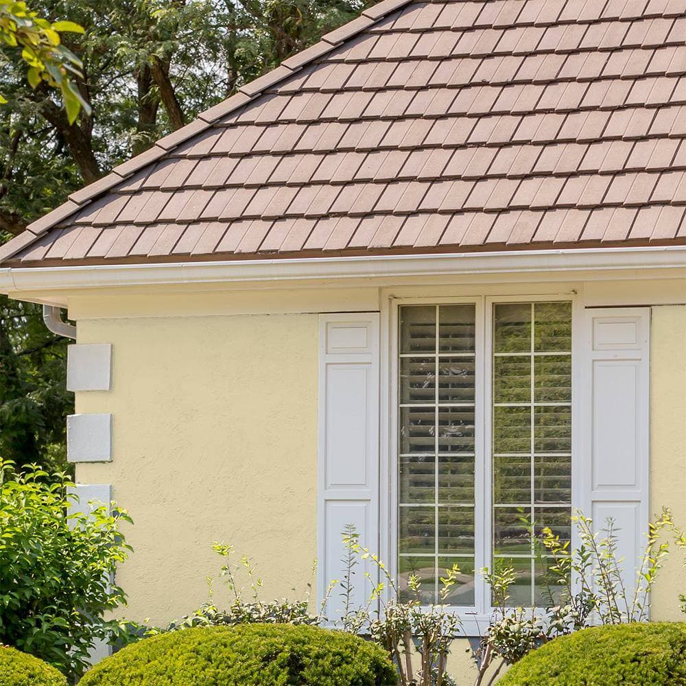 BEHR PREMIUM 5 gal. #MS-34 Vanilla Elastomeric Masonry, Stucco and Brick Exterior Paint (4)