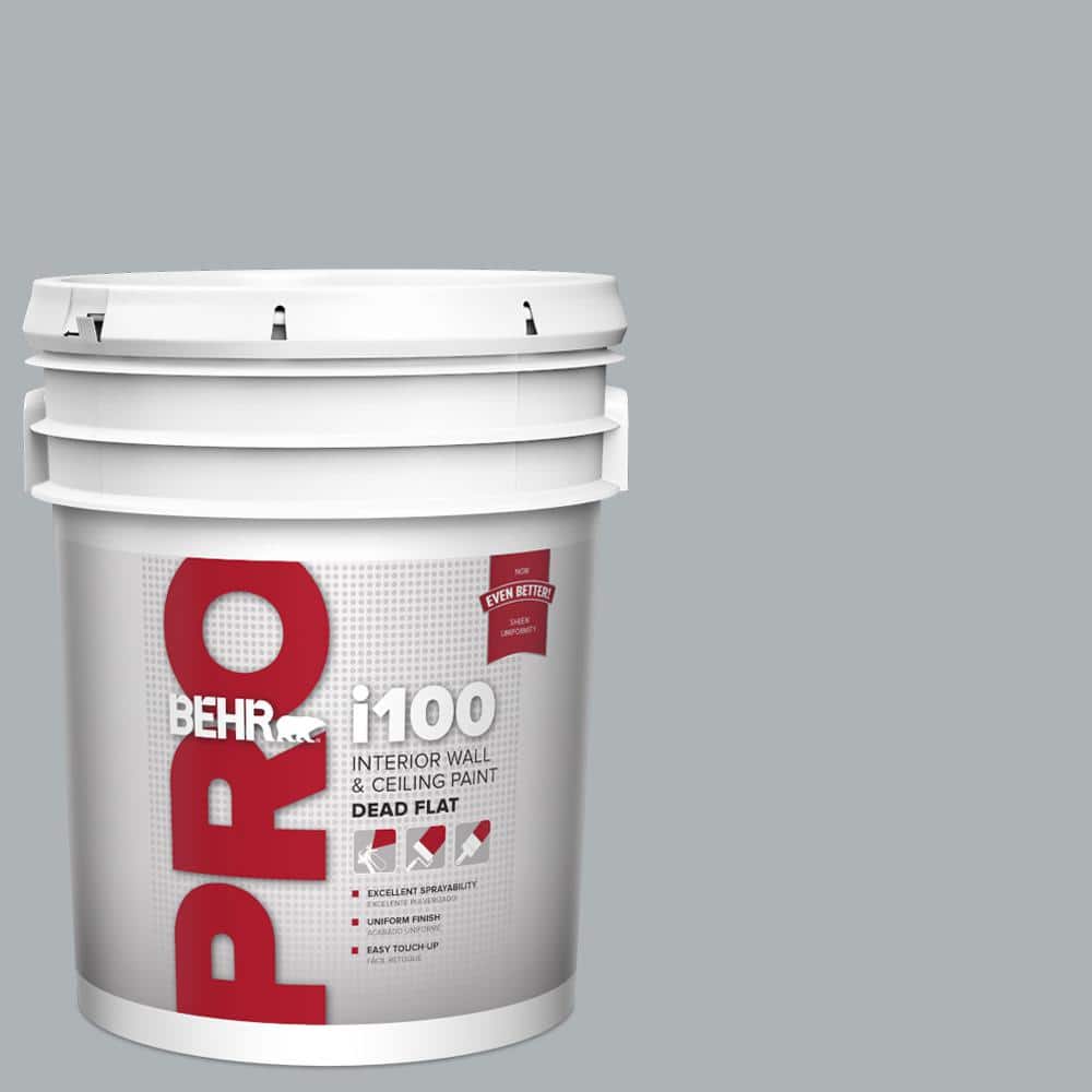 BEHR PRO 5 gal. #N510-3 Stargazer Dead Flat Interior Paint (1)