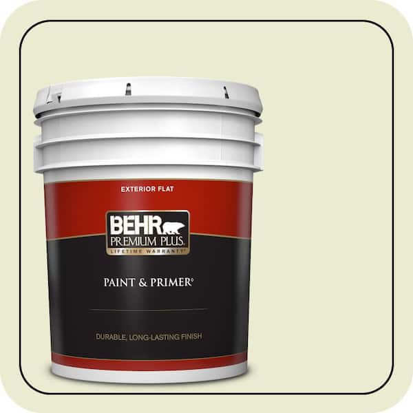 BEHR PREMIUM PLUS #410E-2 Celery Ice Enamel Low Odor & Primer (3)