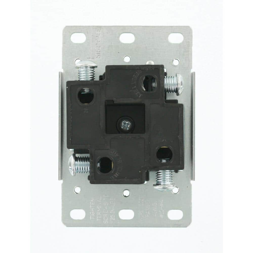 Leviton Amp Flush Mount Shallow Single Outlet (2)