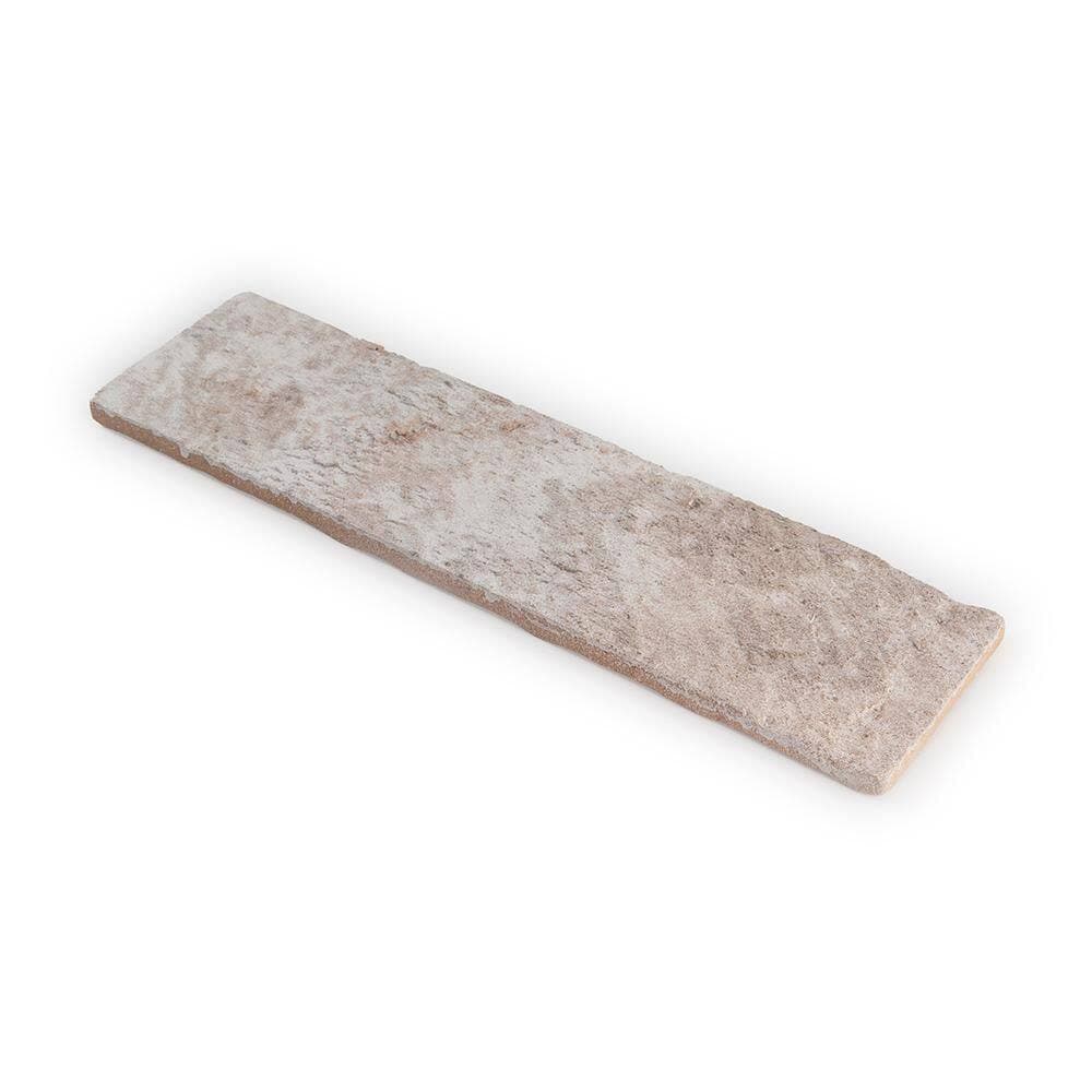 Jeffrey Court Durango White 2.5 in. x 9.75 in. Satin Rectangle Ceramic Wall Tile (0.168 sq. ft. /Each) (4)