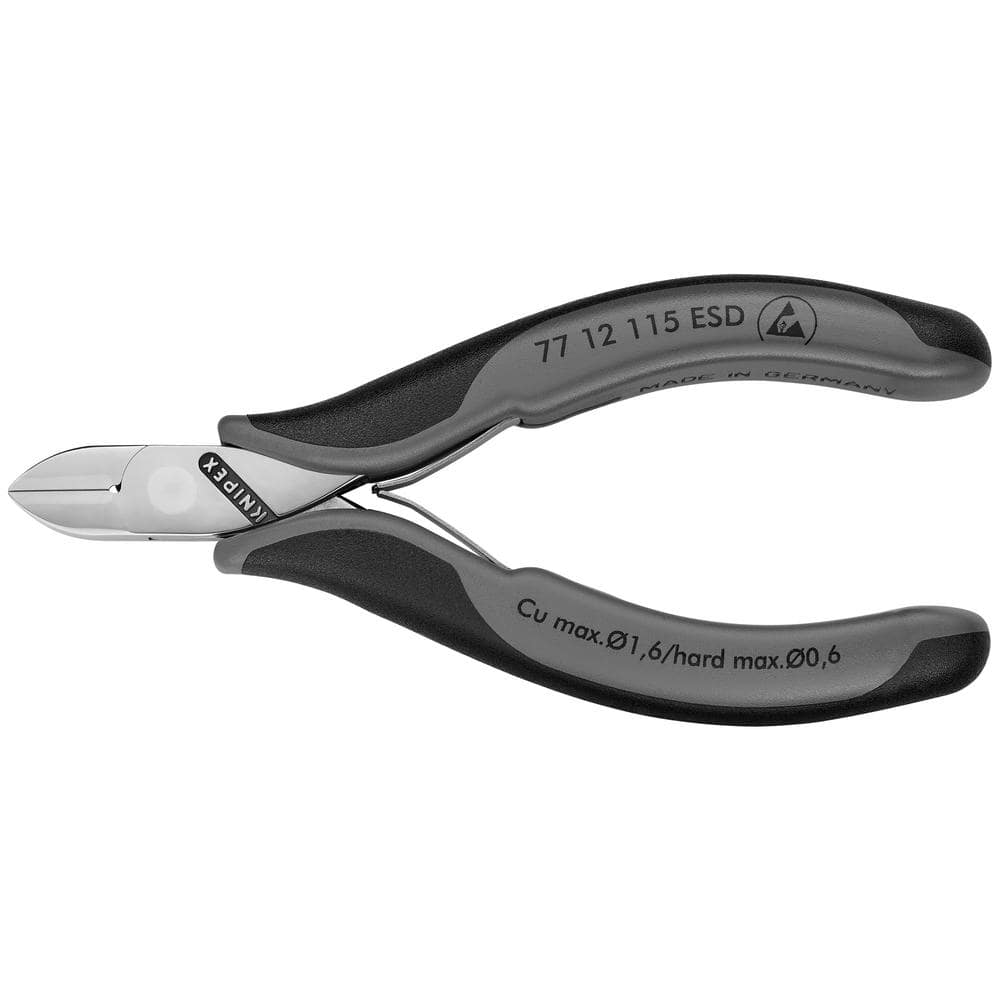 KNIPEX 4-1/2 in. Electronics Diagonal Cutters with ESD Handles (3)
