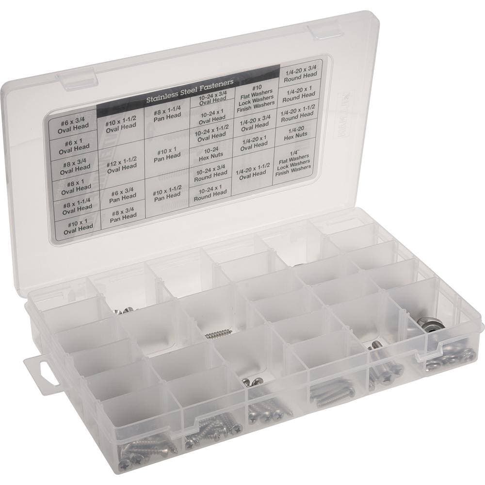 Hillman Stainless Steel Fastners Assorted Kit (252-Pack) (2)