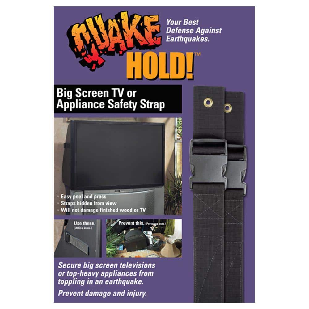 QuakeHOLD! Big Screen & Appliance Safety Strap