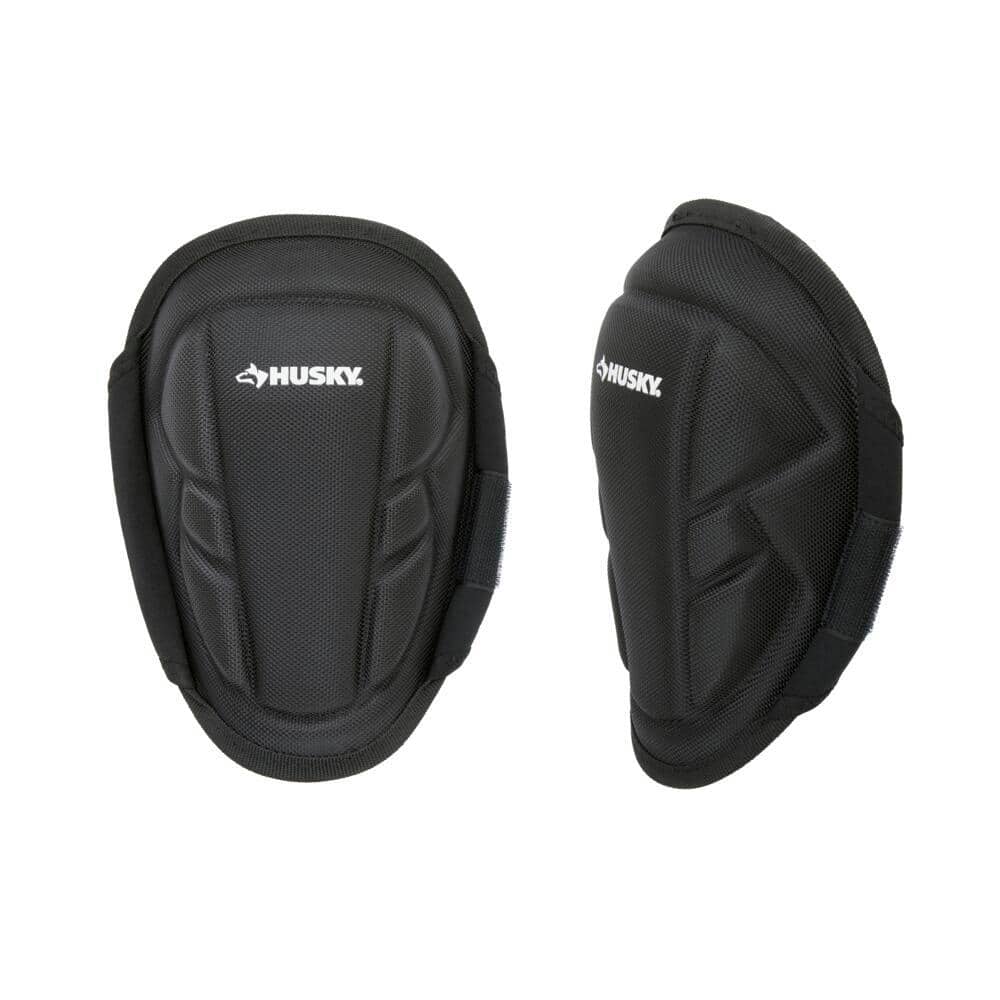 Husky Fabric Cap Gel/Foam Non-Marring Knee Pads (2)