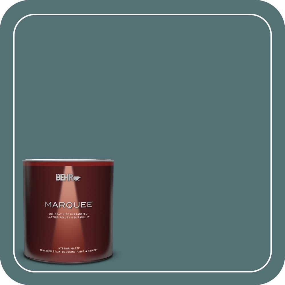 BEHR MARQUEE 1 qt. #PPU13-02 Juniper Berries One-Coat Hide Matte Interior Paint & Primer