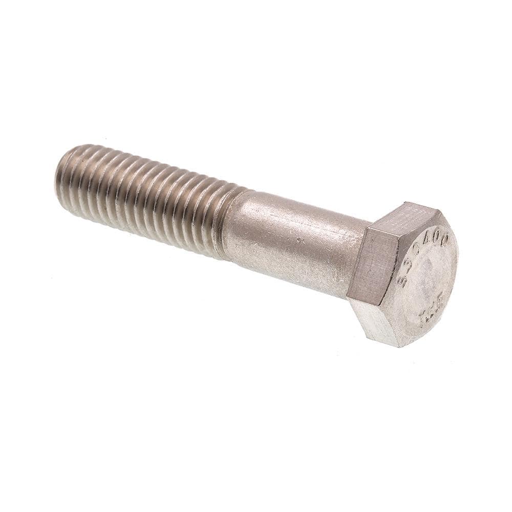 Prime-Line 1/2 in.-13 x 2-1/2 in. Grade 304 Stainless Steel Hex Bolts (25-Pack) (1)
