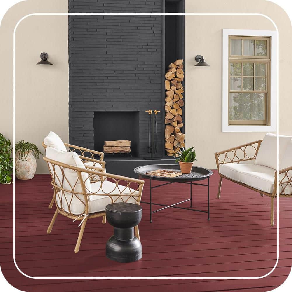 BEHR PREMIUM 1 qt. #MQ1-09 Haute Couture Solid Color Waterproofing Exterior Wood Stain and Sealer (4)
