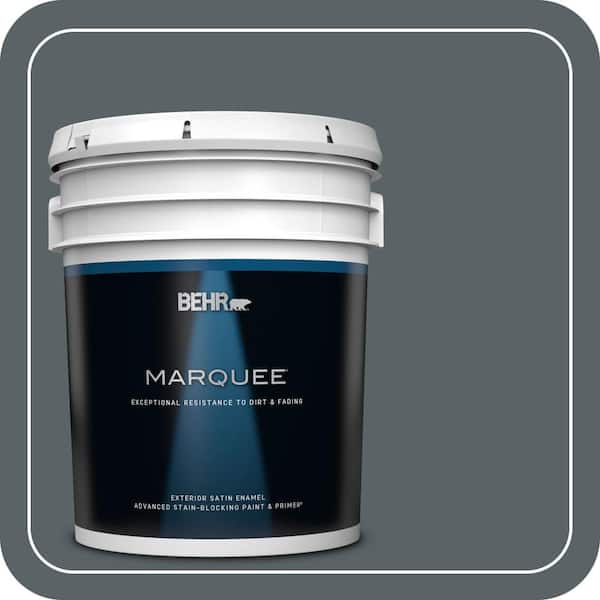 BEHR PREMIUM PLUS #HDC-AC-25 Blue Metal Enamel Low Odor & Primer (4)