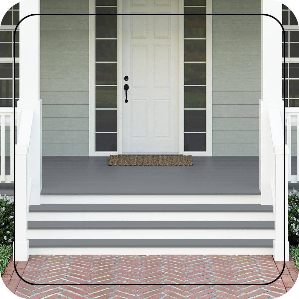 BEHR PREMIUM #PPU26-21 Textured Low-Lustre Enamel Interior/Exterior Porch and Patio Anti-Slip Floor Paint (2)