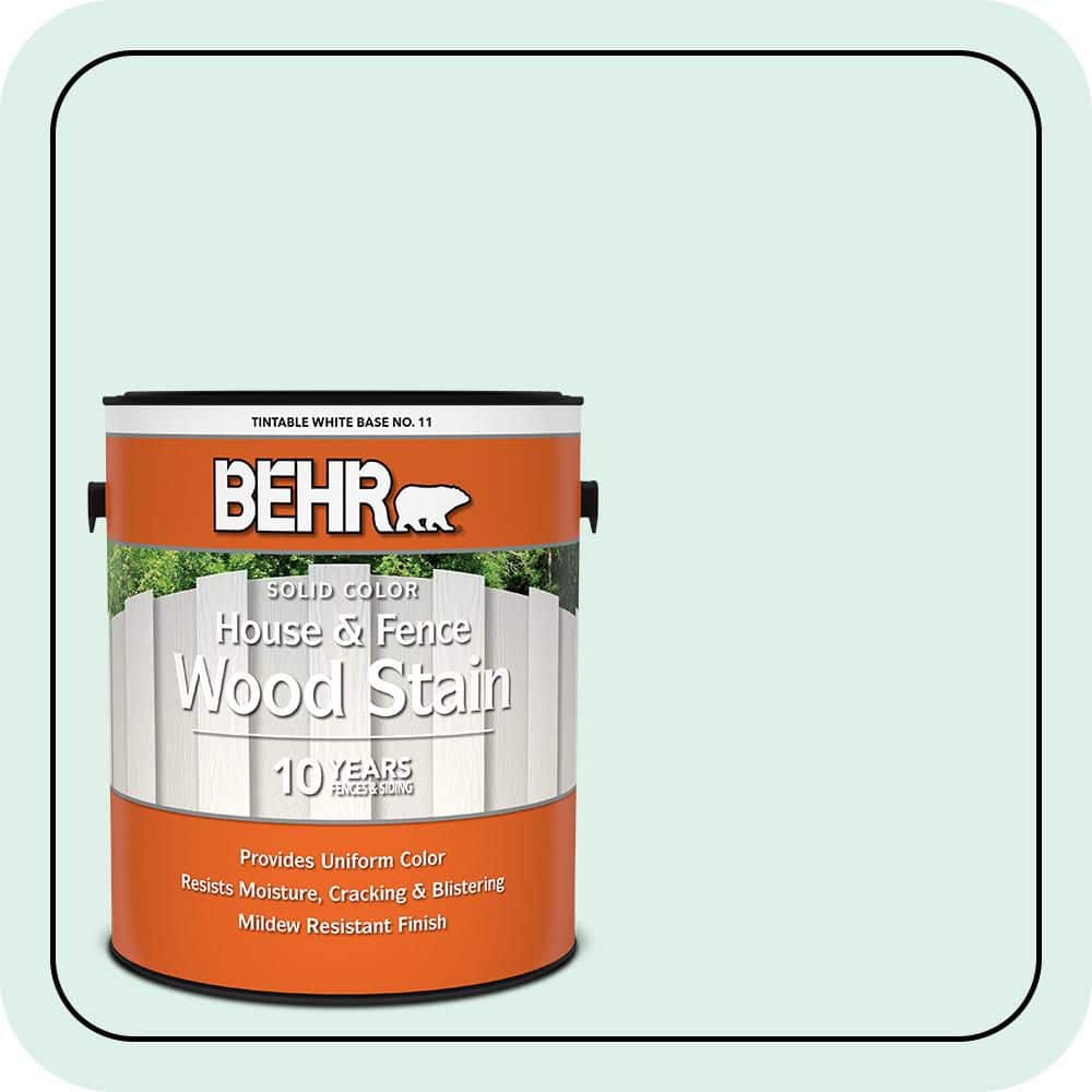 BEHR #490C-1 Color House and Fence Exterior Wood Stain (1)