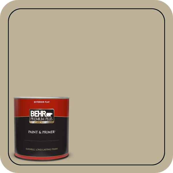 BEHR PREMIUM PLUS #770D-4 Clay Pebble Flat Low Odor & Primer (4)