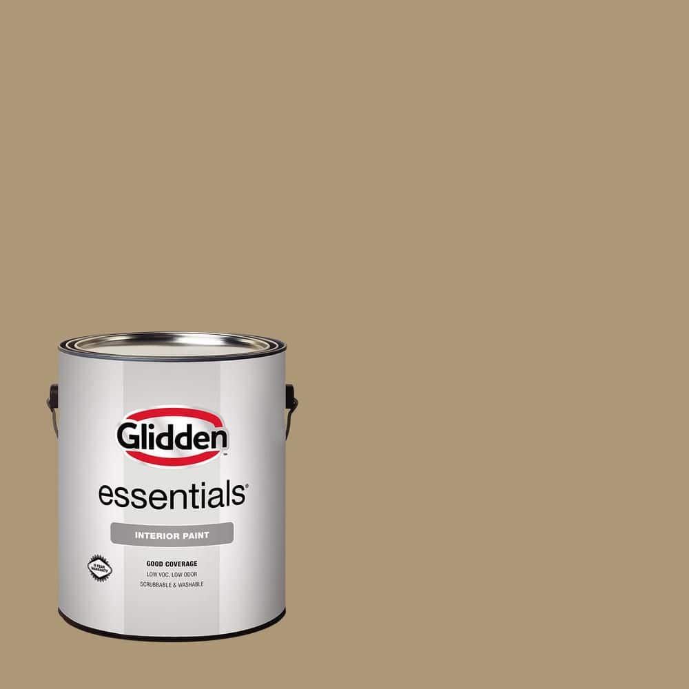 Glidden Essentials 1 gal. PPG1101-5 Bear Hug Semi-Gloss Interior Paint