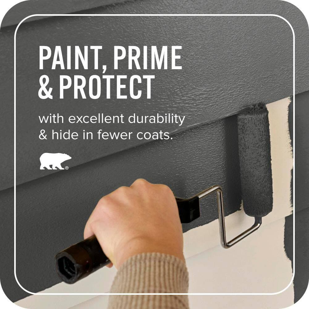 BEHR ULTRA 1 qt. #PPU18-20 Broadway Flat Exterior Paint & Primer (3)