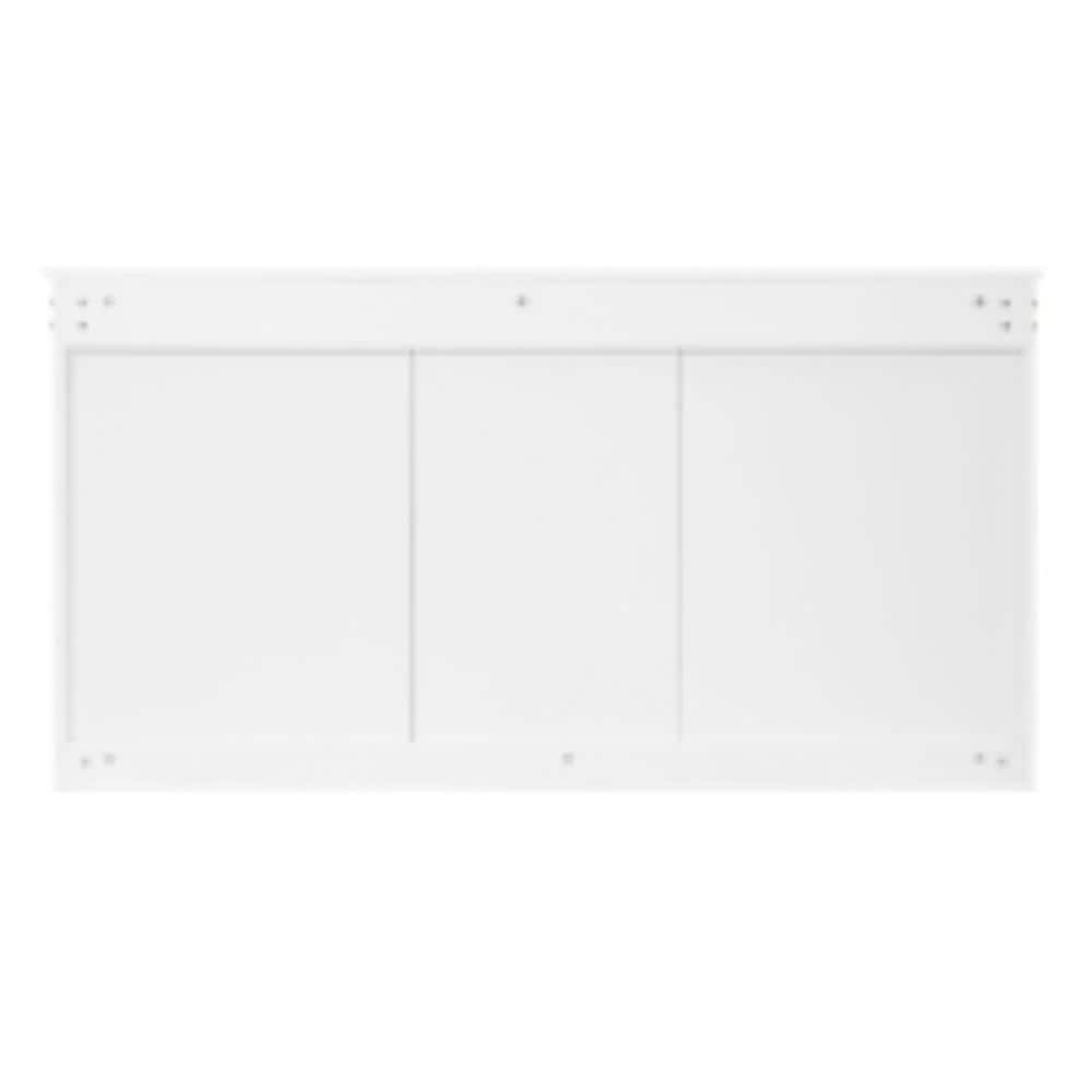 Flynama 55-Inch Mirror Cabinet With Open Shelves, Adjustable Shelf, Wall Mount Over Toilet Storage Cabinet (1)