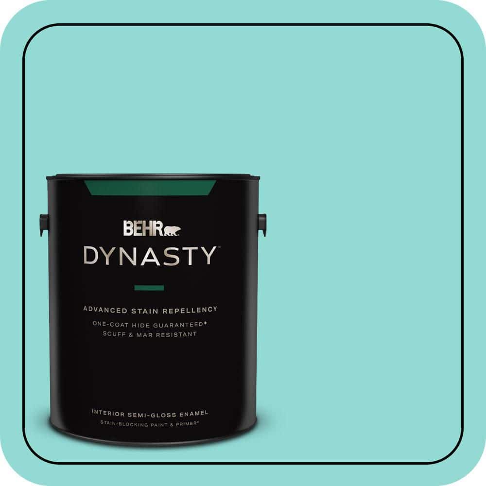 BEHR DYNASTY 1 gal. #490A-3 Sweet Rhapsody Semi-Gloss Enamel Interior Stain-Blocking Paint & Primer