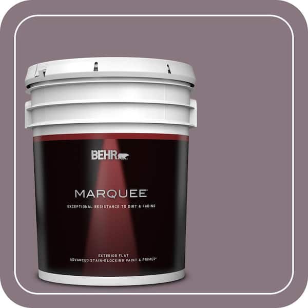 BEHR PREMIUM PLUS #ECC-18-3 Blooming Wisteria Enamel Low Odor & Primer (4)