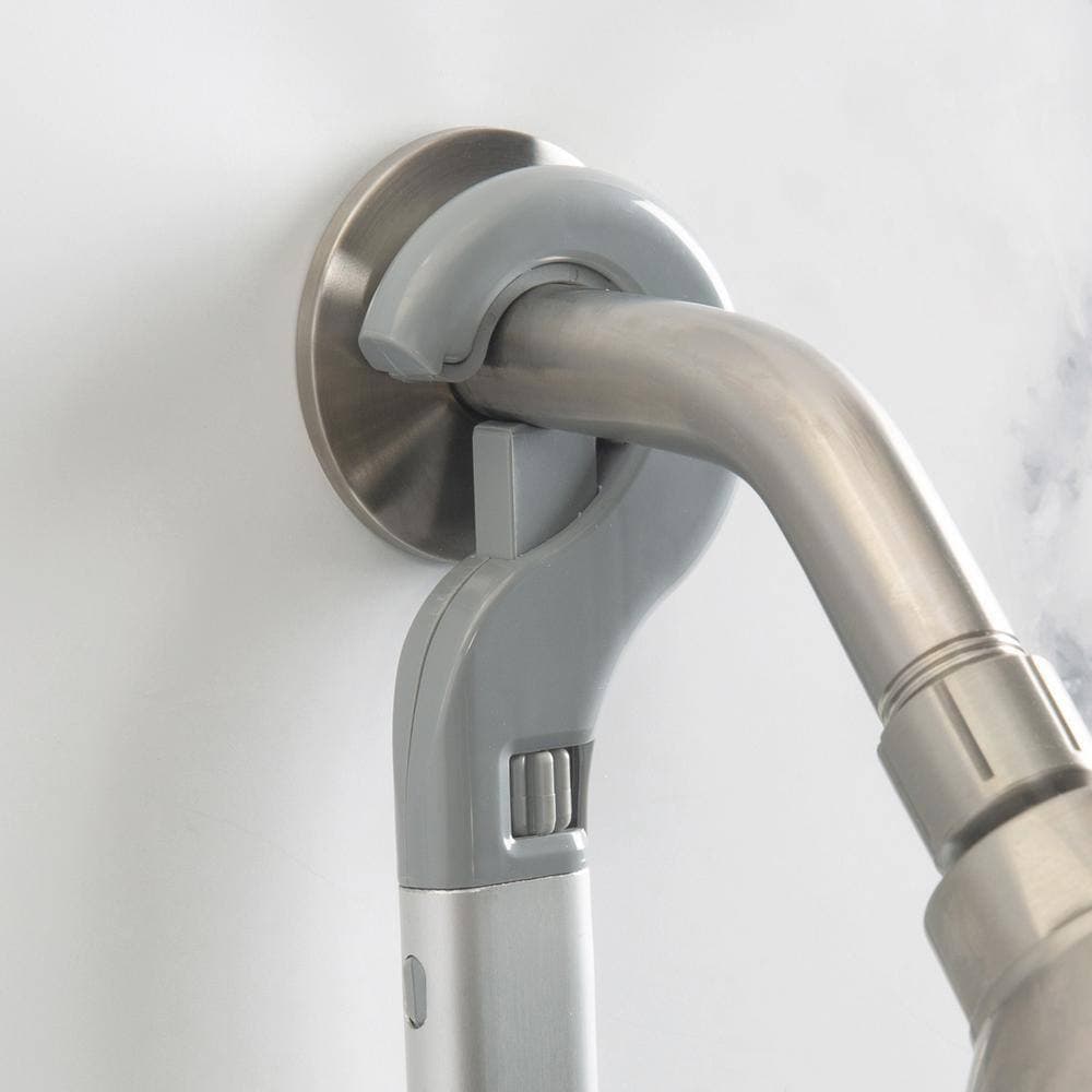 m MODA at home enterprises ltd. Grasp Over the Shower Caddy 24.4 in. x 11 in. in White (2)