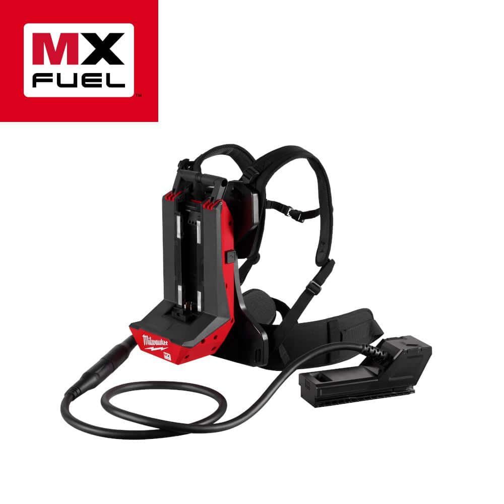 Milwaukee MX FUEL Portable Battery Extension Kit with Backpack Harness and 8 Foot Tether Adapter