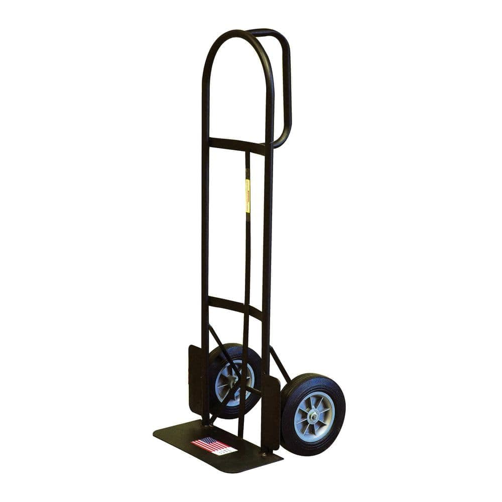 Milwaukee 800 lb. Capacity D-Handle Truck with 18 in. Toe Plate and 10 in. Ace Tuf Tires (2)
