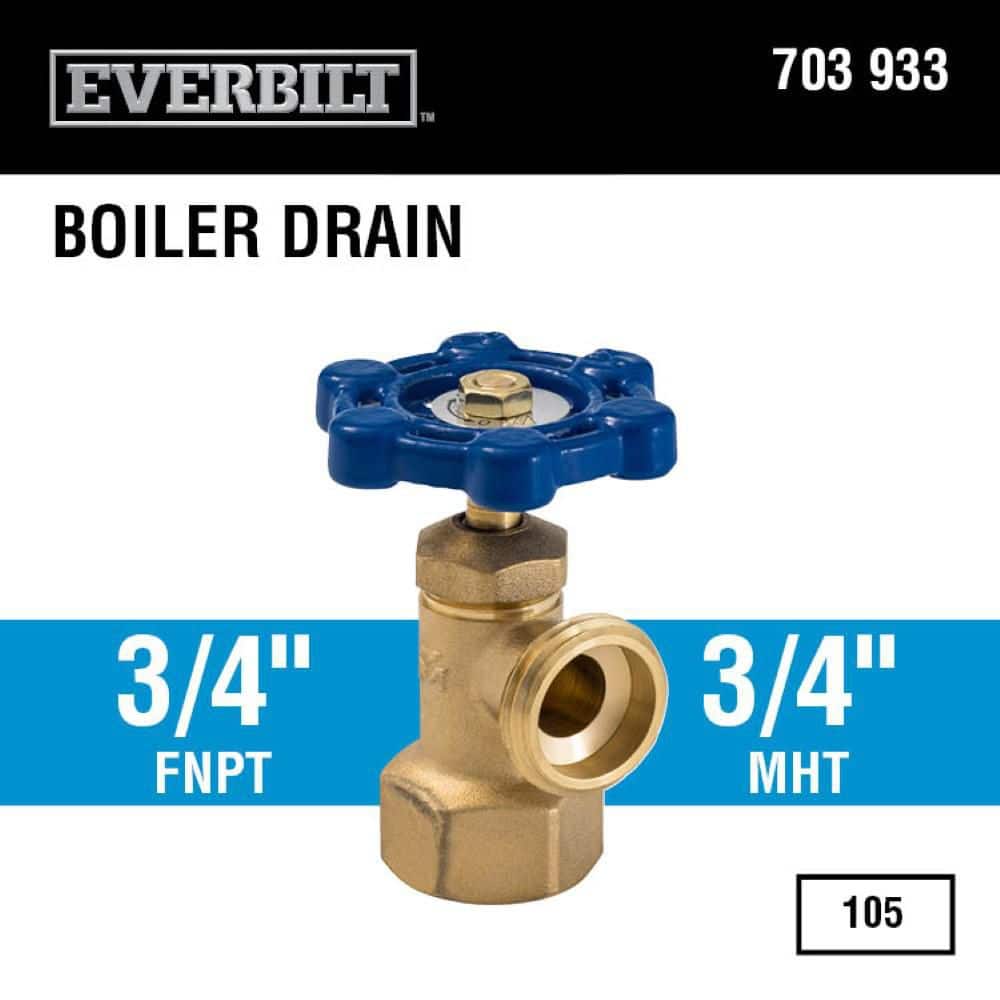 Everbilt 3/4 in. x 3/4 in. FIP x MHT Brass Boiler Drain Valve (3)