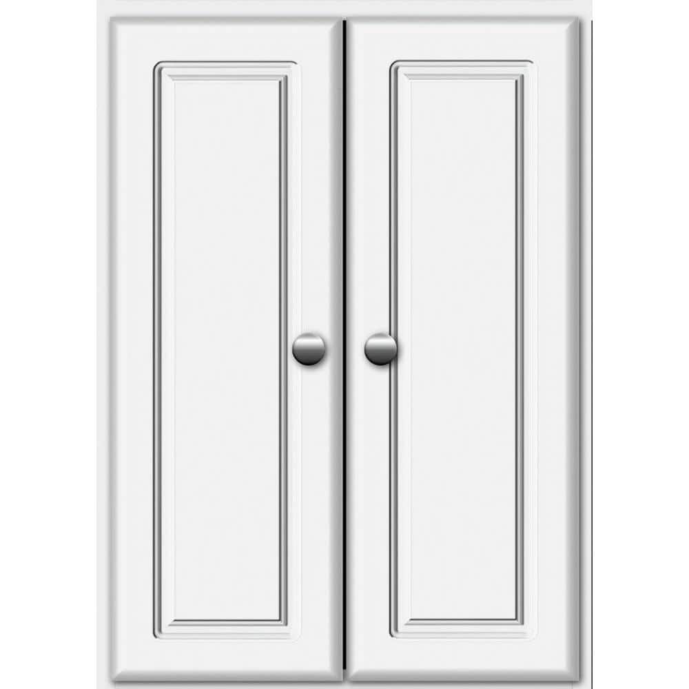 Simplicity by Strasser Ultraline 18 in. W x 5.5 in. D x 25 in. H Simplicity Wall Cabinet/Toilet Topper/Over the John in Winterset