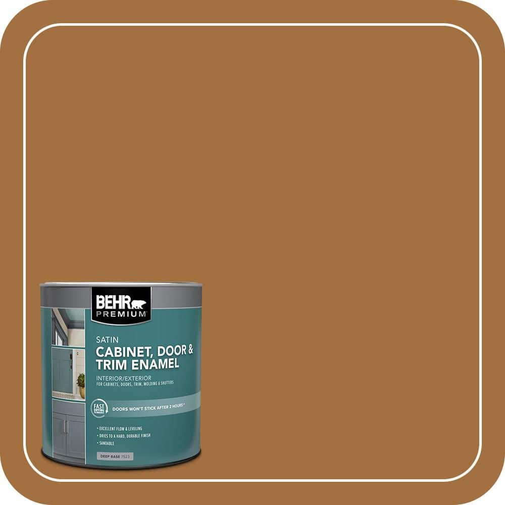 BEHR PREMIUM 1 qt. #MQ4-05 Castellina Satin Enamel Interior/Exterior Cabinet, Door & Trim Paint (1)