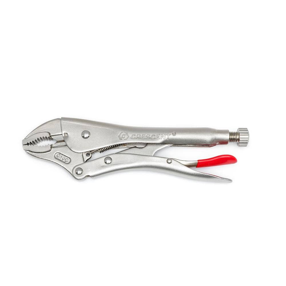 Crescent 10 in. Curved Jaw Locking Pliers with Wire Cutter (1)